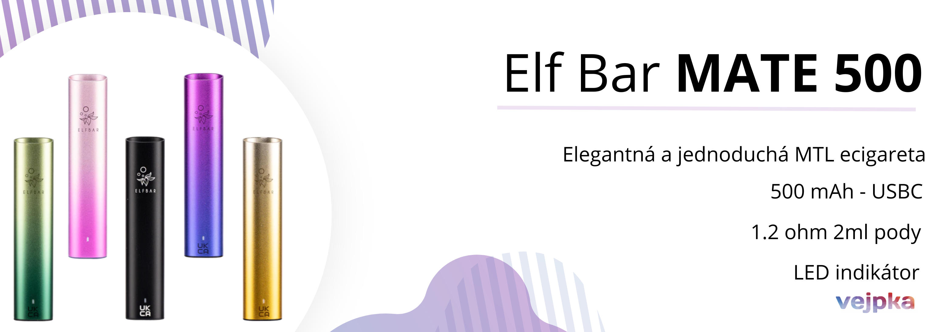 Elf Bar Mate 500 Katbanner